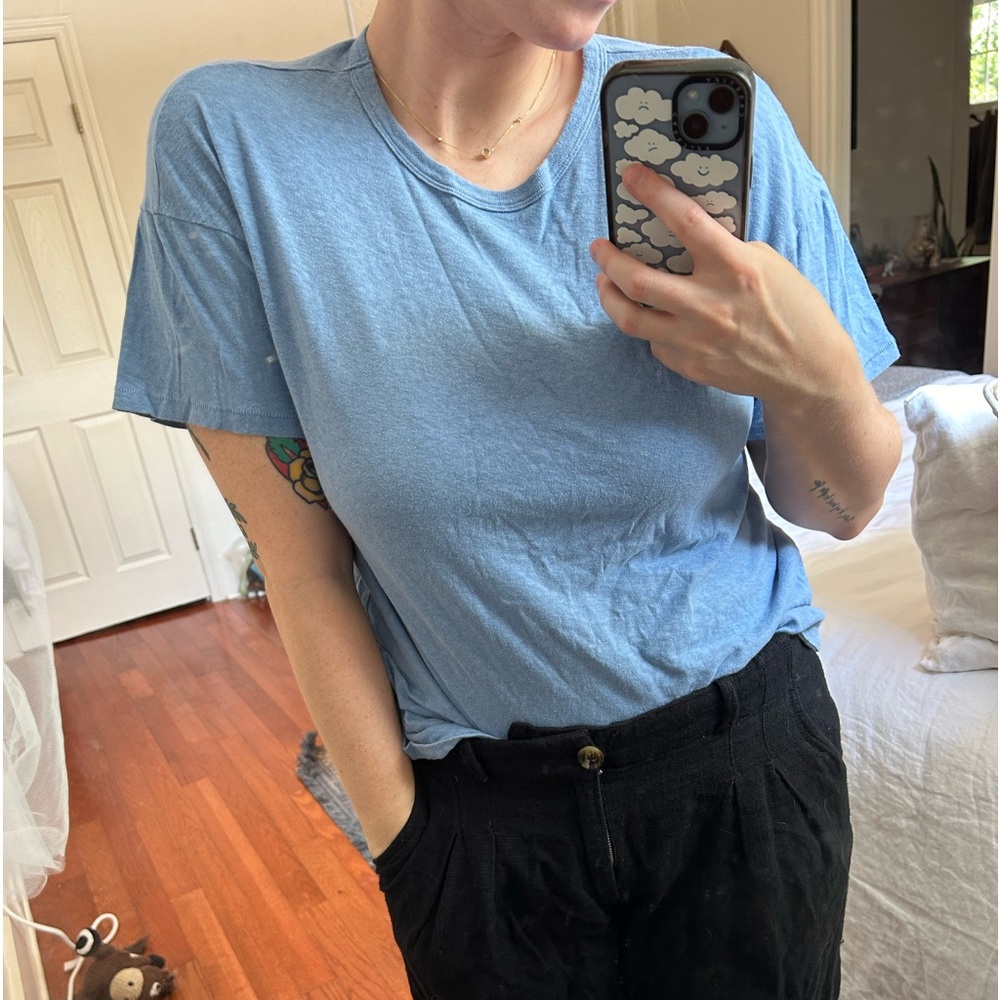 AE light blue tee